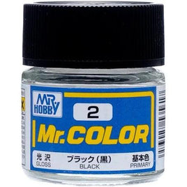 C2 Mr. Color Gloss Black 10ml.