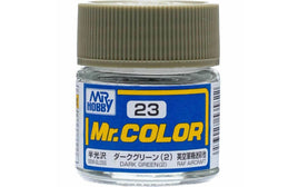 C23 Mr. Color Semi-Gloss Dark Green 10ml.