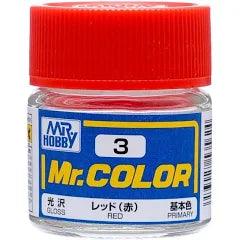 C3 Mr. Color Gloss Red 10ml - MPM Hobbies