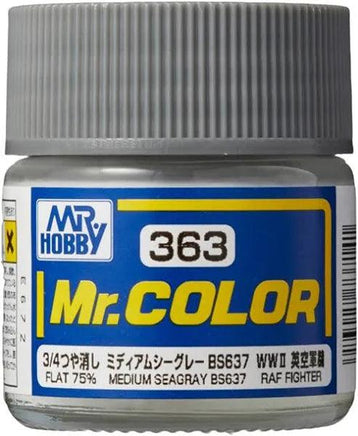 C363 Mr. Color Medium Sea Gray BS637 10ml - MPM Hobbies