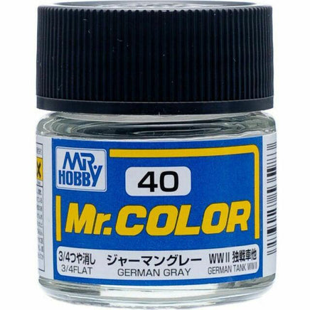C40 Mr. Color Flat German Gray 10ml - MPM Hobbies