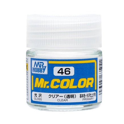 C46 Mr. Color Gloss Clear 10mL - MPM Hobbies