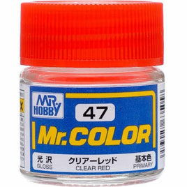 C47 Mr. Color Gloss Clear Red 10ml.