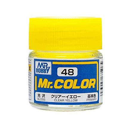 C48 Mr. Color Gloss Clear Yellow 10mL.