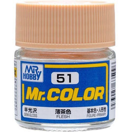 C51 Mr. Color Semi-Gloss Flesh 10ml - MPM Hobbies