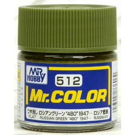 C512 Mr. Color Flat Russian Green "4BO" 1947 10ml - MPM Hobbies