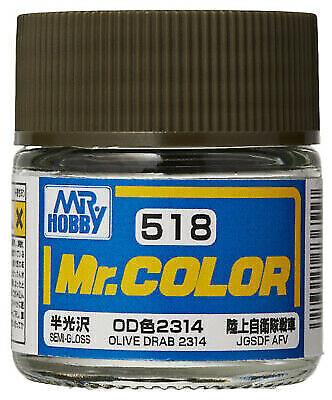 C518 Mr. Color Olive Drab 2314 10ml - MPM Hobbies