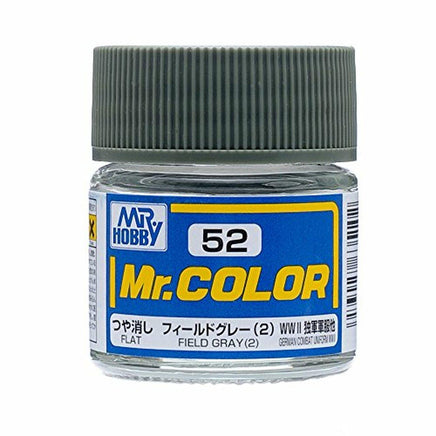 C52 Mr. Color Flat Field Gray (2) 10ml - MPM Hobbies