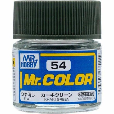 C54 Mr. Color Flat Khaki Green 10ml - MPM Hobbies