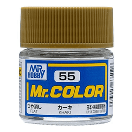 C55 Mr. Color Flat Khaki 10ml - MPM Hobbies