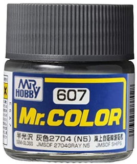 C607 Mr. Color JMSDF 2704 Gray N5 10ml - MPM Hobbies