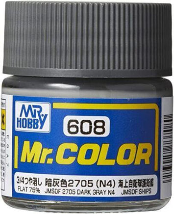 C608 Mr. Color JMSDF 2705 Dark Gray N4 10ml - MPM Hobbies