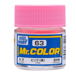 C63 Mr. Color Gloss Pink 10ml - MPM Hobbies