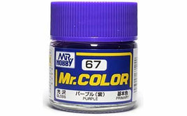 C67 Mr. Color Gloss Purple 10ml - MPM Hobbies