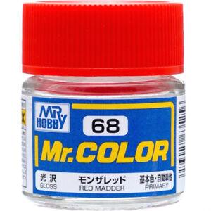 C68 Mr. Color Gloss Red Madder 10ml - MPM Hobbies