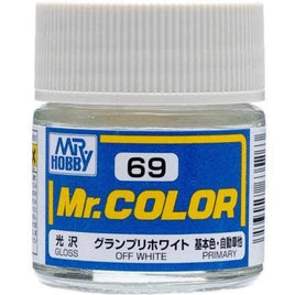 C69 Mr. Color Gloss Off White 10ml - MPM Hobbies