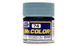 C74 Mr. Color Gloss Air Super Blue 10ml - MPM Hobbies