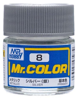 C8 Mr. Color Metallic Silver 10ml - MPM Hobbies