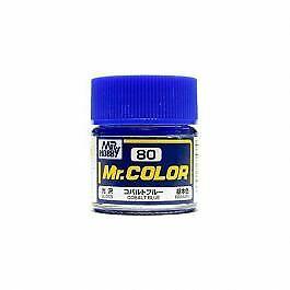 C80 Mr. Color Gloss Cobalt Blue 10ml - MPM Hobbies