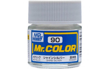 C90 Mr. Color Metallic Shine Silver 10ml - MPM Hobbies