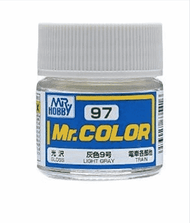 C97 Mr. Color Gloss Light Gray 10ml - MPM Hobbies