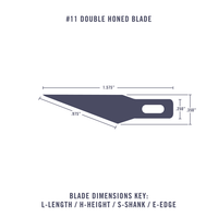 Excel #11 Hobby Knife Blades 5 Pack - MPM Hobbies