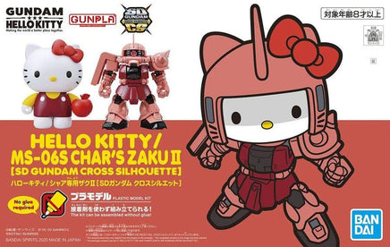 Hello Kitty x SD Gundam Cross Silhouette MS-06S Char's Zaku II - MPM Hobbies