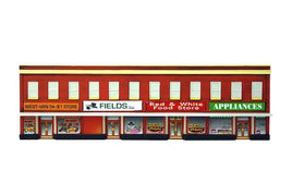 HO Scale 4 Store Building.
