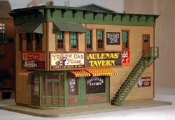 HO Scale Bar Mills Saulenas Tavern Model Kit - MPM Hobbies