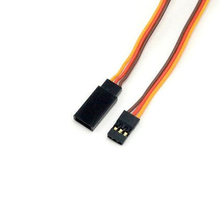 JR-Futaba Extension Cable Brown/Red/Orange 22AWG 15cm - MPM Hobbies