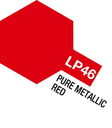 LP-46 Tamiya Lacquer Metallic Red 10ml.