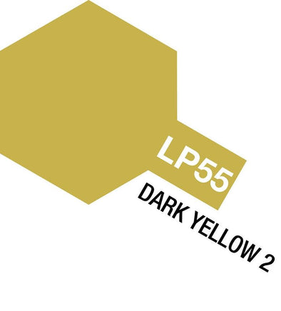 LP-55 Tamiya Lacquer Dark Yellow 2 10ml - MPM Hobbies