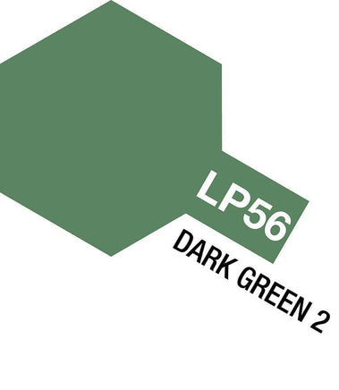 LP-56 Tamiya Lacquer Dark Green 2 10ml - MPM Hobbies