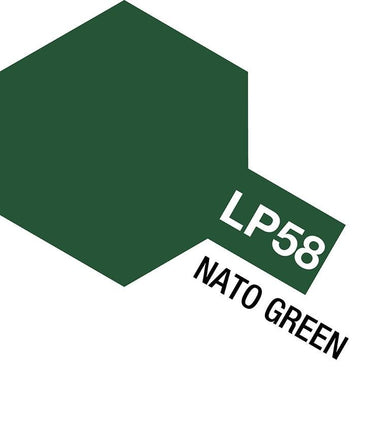 LP-58 Tamiya Lacquer NATO Green 10ml - MPM Hobbies