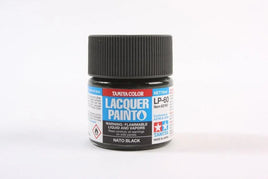 LP-60 Tamiya Lacquer NATO Black 10ml - MPM Hobbies