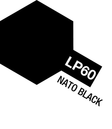 LP-60 Tamiya Lacquer NATO Black 10ml.