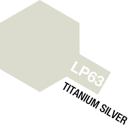 LP-63 Tamiya Lacquer Titanium Silver 10ml.