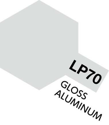 LP-70 Tamiya Lacquer Gloss Aluminum 10ml - MPM Hobbies