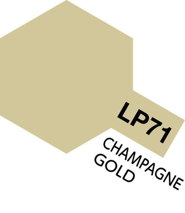 LP-71 Tamiya Lacquer Champagne Gold 10ml.