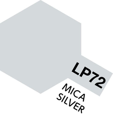 LP-72 Tamiya Lacquer Mica Silver 10ml - MPM Hobbies