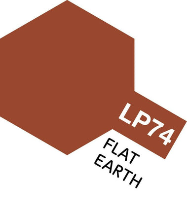 LP-74 Tamiya Lacquer Flat Earth 10ml - MPM Hobbies