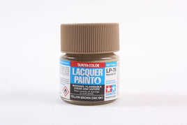 LP-76 Tamiya Lacquer Yellow Brown 10ml - MPM Hobbies