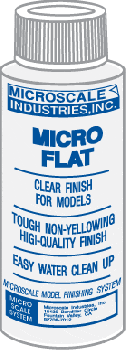 Microscale Micro Coat Clear Flat Finish 1oz.