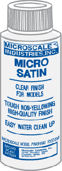 Microscale Micro Coat Clear Satin Finish 1oz.
