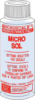 Microscale Micro Sol Decal Setting Solution 1oz - MPM Hobbies