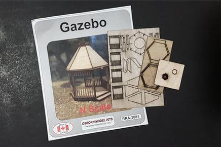 N Osborn Gazebo Kit 3081 - MPM Hobbies