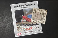 N Osborn Rail End Bumpers Kit 3096 - MPM Hobbies