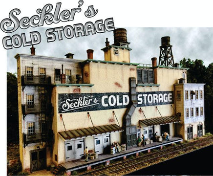 N Scale Bar Mills Seckler's Cold Storage Model Kit.