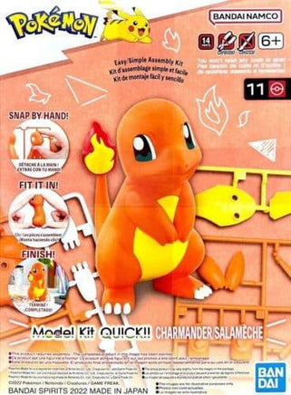 Pokemon Charmander 11 Quick Model Kit.