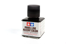 Tamiya Panel Line Accent Color Dark Brown 40ml 87140 - MPM Hobbies